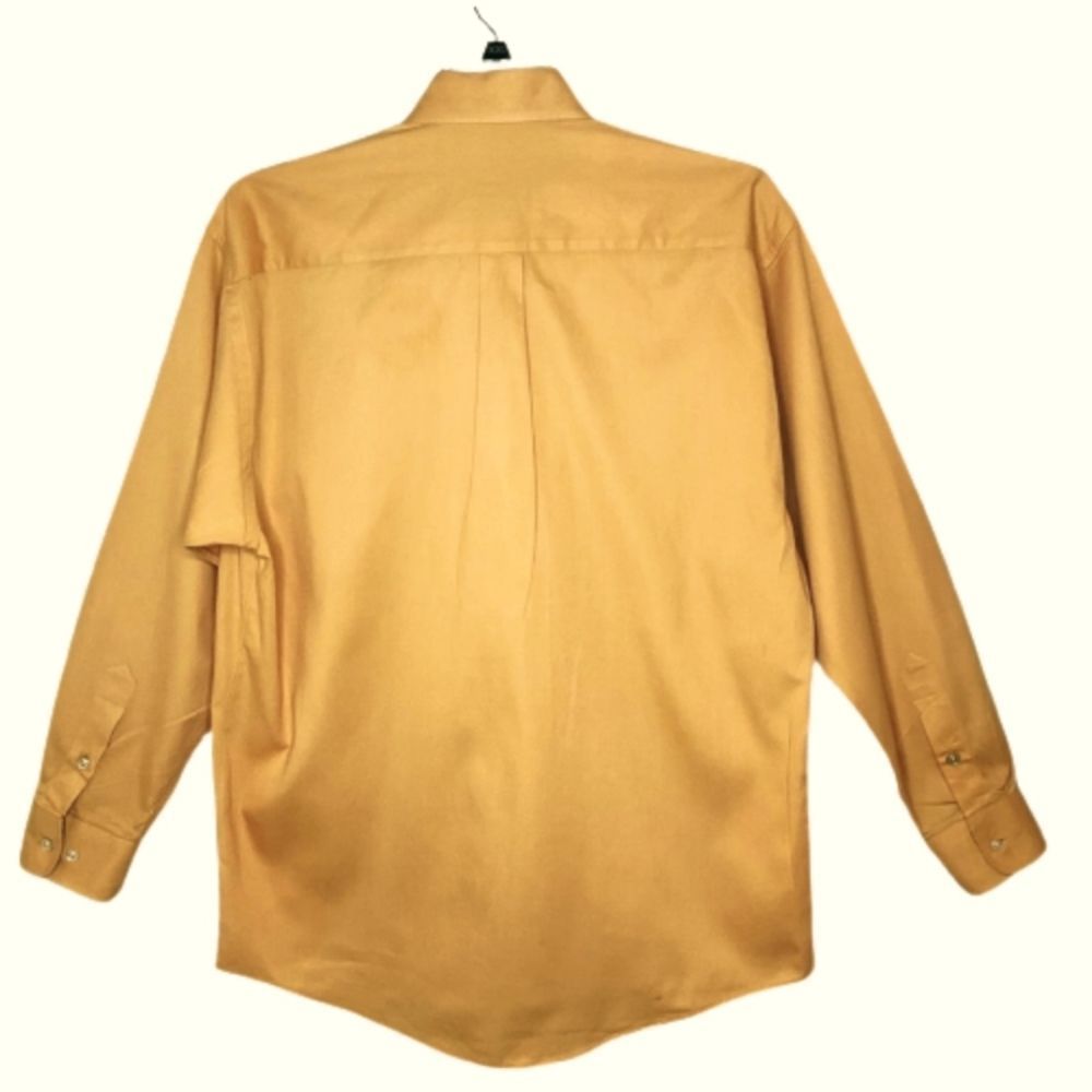 Burberry Men's Orange Dress Shirt - Picture 9 of 9